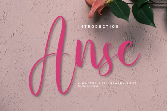 Anse Script Font - Featured Image