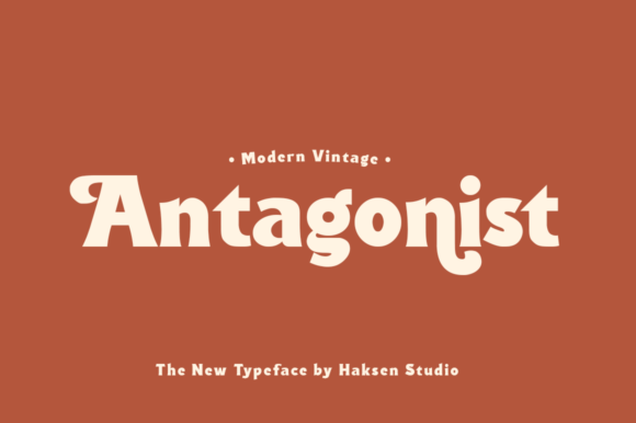 Antagonist Font - Featured Image