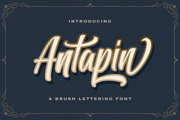 Antapin Font - Featured Image