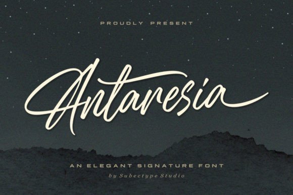 Antaresia Font - Featured Image