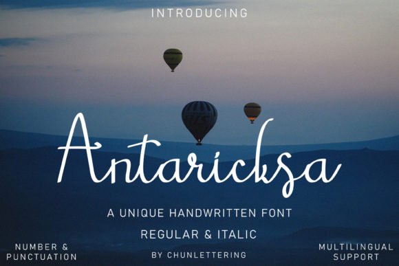 Antaricksa Font - Featured Image