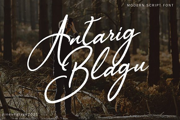 Antarig Blagu Font - Featured Image