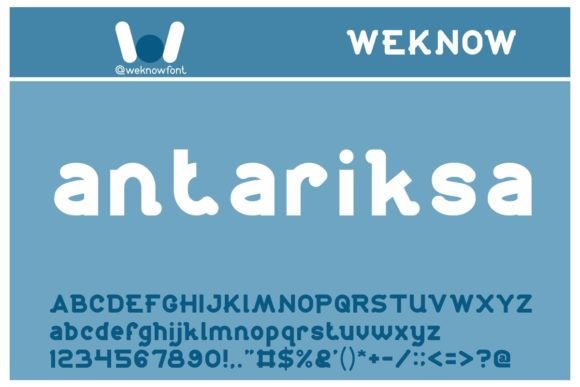 Antariksa Font - Featured Image