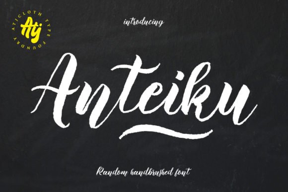 Anteiku Font - Featured Image