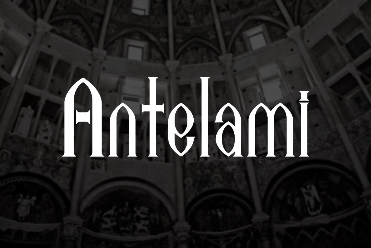 Antelami Font - Featured Image