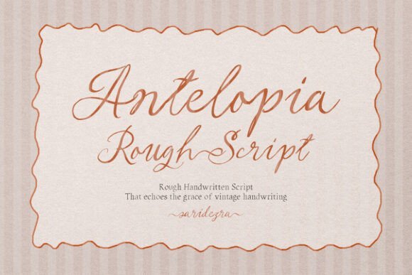 Antelopia Font - Featured Image