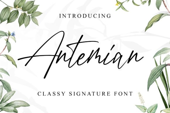 Antemian Font - Featured Image