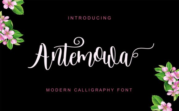 Antemowa Font - Featured Image