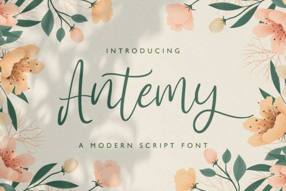 Antemy Font - Featured Image