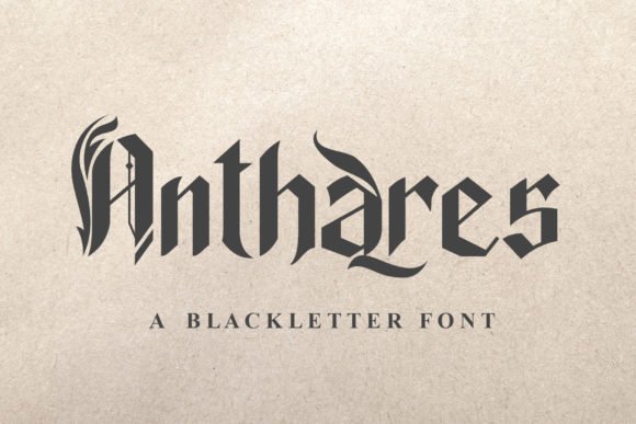Anthares Font - Featured Image