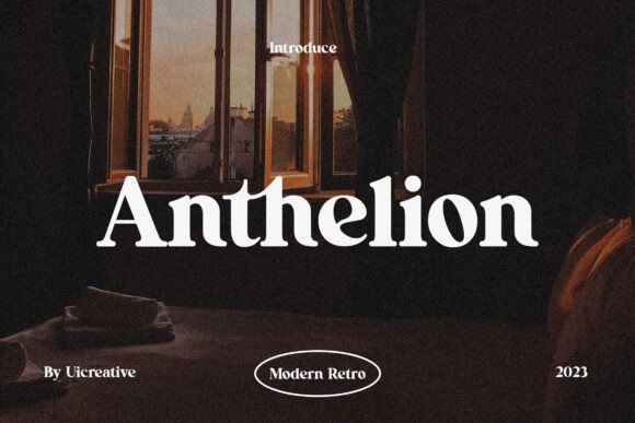 Anthelion Font - Featured Image