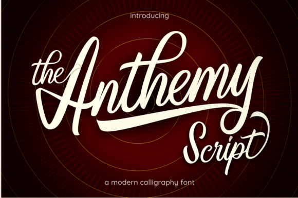 Anthemy Font - Featured Image
