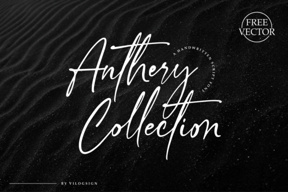Anthery Collection Font - Featured Image