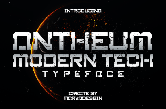 Antheum Font - Featured Image