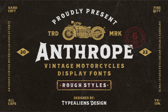 Anthrope Font - Featured Image