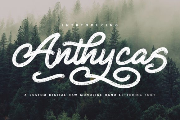 Anthycas Font - Featured Image