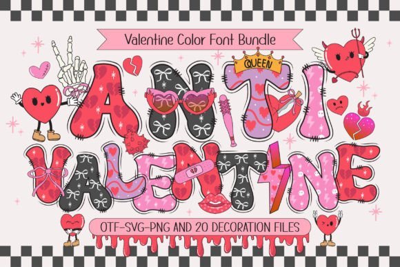 Anti Valentine Font - Featured Image
