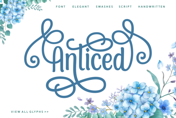 Anticed Font - Featured Image