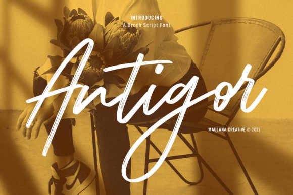 Antigor Font - Featured Image