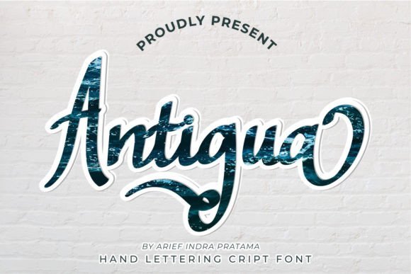 Antigua Font - Featured Image