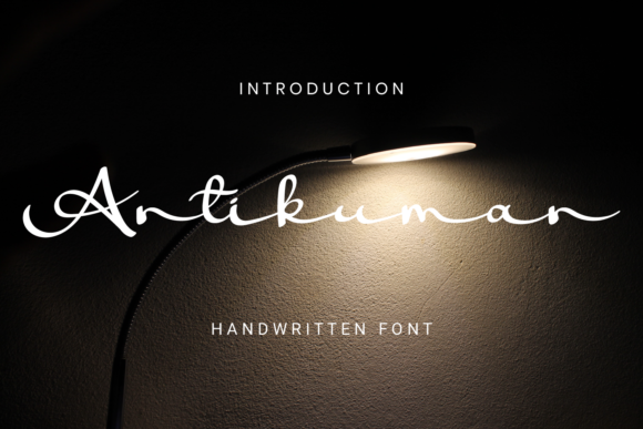 Antikuman Font - Featured Image
