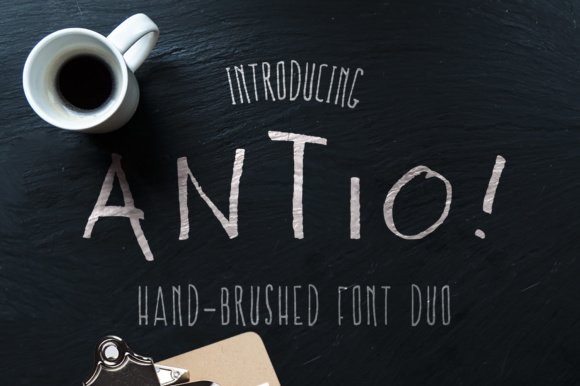Antio! Duo Font - Featured Image