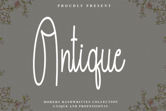 Antique Font - Featured Image