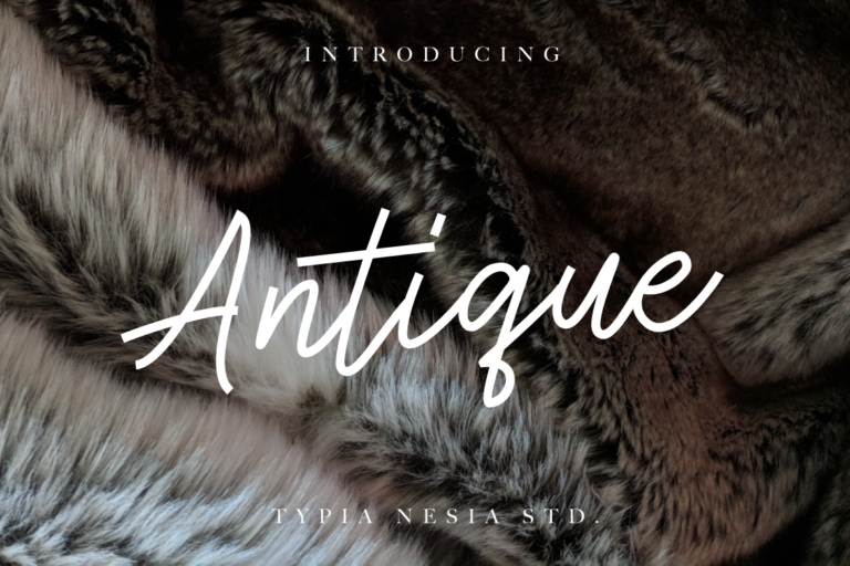 Antique Font - Featured Image