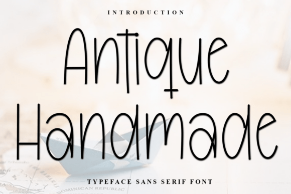 Antique Handmade Font - Featured Image