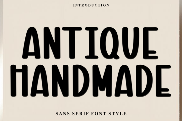 Antique Handmade Font - Featured Image