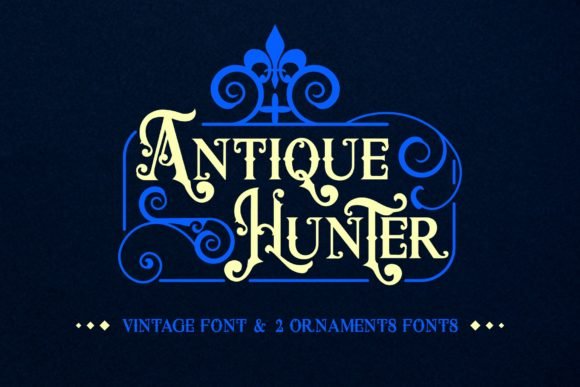 Antique Hunter Font - Featured Image