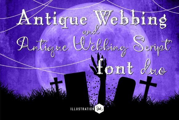 Antique Webbing Duo Font - Featured Image