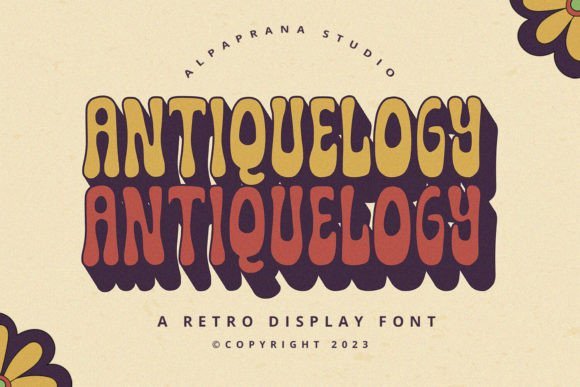 Antiquelogy Font - Featured Image