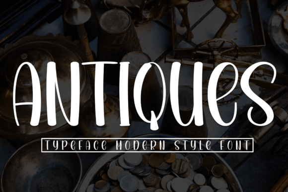 Antiques Font - Featured Image