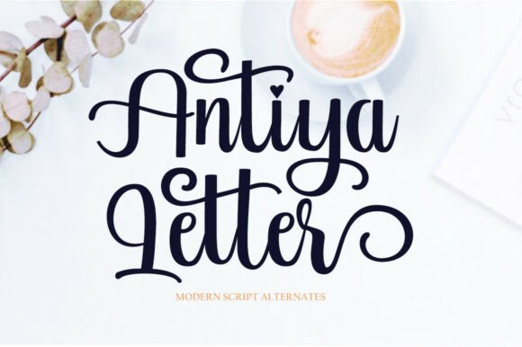 Antiraletter Font - Featured Image