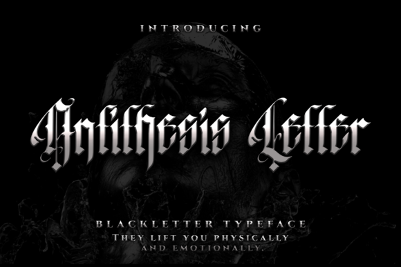 Antithesis Letter Font - Featured Image