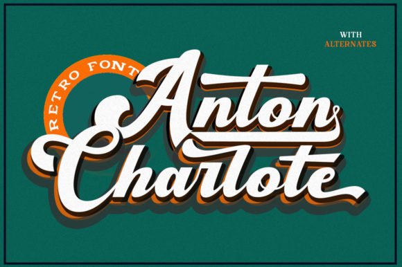 Anton Charlote Font - Featured Image