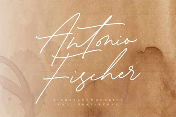 Antonio Fischer Font - Featured Image