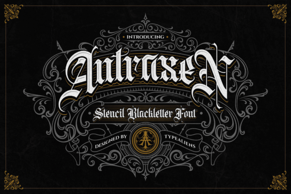 Antraxen Font - Featured Image