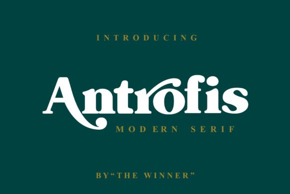 Antrofis Font - Featured Image