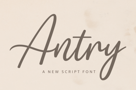 Antry Font - Featured Image