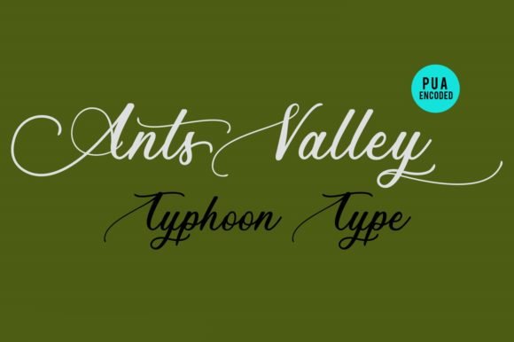Ants Valley Font - Featured Image