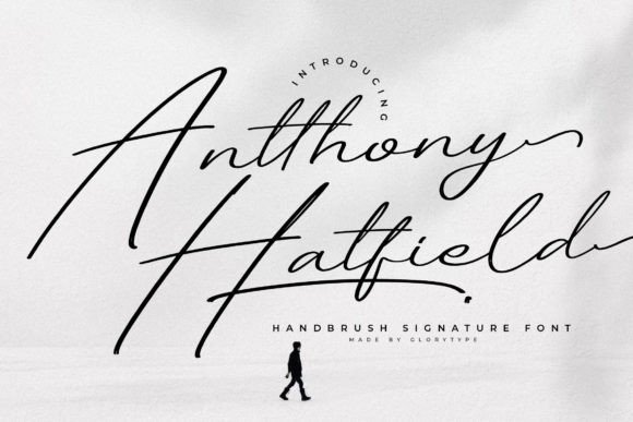 Antthony Hatfield Font - Featured Image