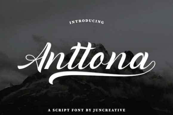 Anttona Font - Featured Image