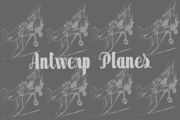 Antwerp Planes Font - Featured Image