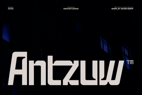 Antzuw Font - Featured Image