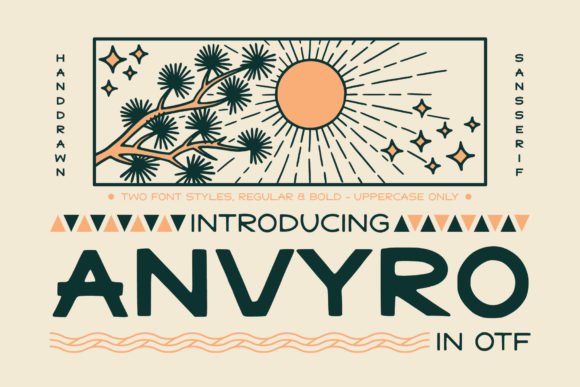 Anvyro Font - Featured Image
