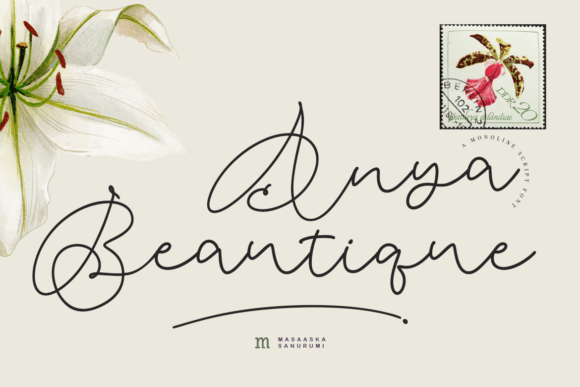 Anya Beautique Font - Featured Image