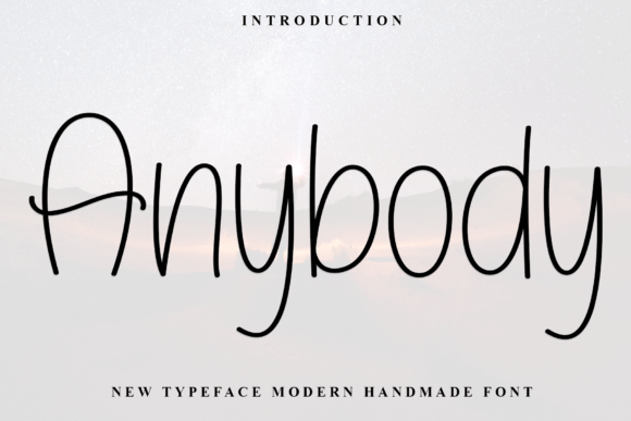 Anybody Font - Featured Image