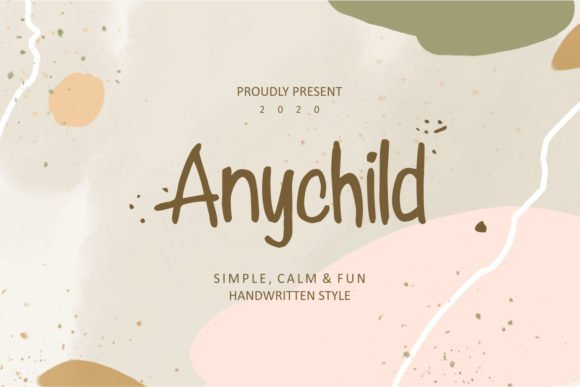 Anychild Font - Featured Image